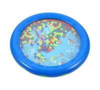 Abaodam Tambour Océan Percussion Musical Éducatif Bleu pour Garçon Fille Instrument à Vagues Facile à Jouer de Développement Du Rythme Coordination Main-œil