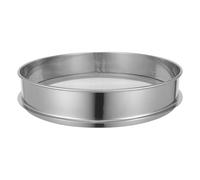 Abaodam Tamis en Acier Inoxydable pour Jardin Outil de Tamis à Mailles pour Compost et Terre Bac de Multi-Usages et Pratique