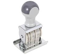 Abaodam Tampon Dateur Portable à Rouleau Réglable 2022-2033 en Plastique et Métal, Impression Claire pour Bureau, Usage Quotidien et Horodatage Précis, Outil Polyvalent pour Documents