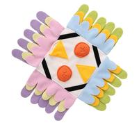Abaodam Tapis à Renifler pour Chiens Jouet Anti-morsures Tapis Alimentation Lent Jouet De Décompression pour Animaux