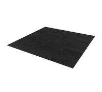 Abaodam Tapis Anti-Gouttes Voiture, Tapis de Garage Réutilisable 36 Pouces, Fibre Noire, Lavable et Facile à Nettoyer, pour Allée, Réparations Auto, Parking, Tondeuse à Gazon