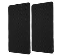 Abaodam Tapis Antidérapant de Tableau de Bord Voiture PU Noir 40x20 CM | Installation sans Outil, Maintien Stable des Objets, Usage Quotidien en Voiture, pour Parfum et Tablettes