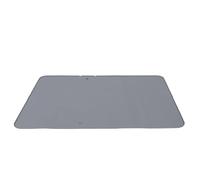 Abaodam Tapis D’Apprentissage Propreté pour Animaux en Silicone Gris avec Ventouse Antidérapante Pliable et Imperméable Protection Sol pour Chiots Chatons et Lapins - 1 Pièce Portable