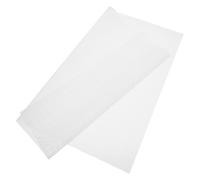Abaodam Tapis de Cuisson Vapeur en Silicone Blanc Rectangulaire, Facile à Nettoyer et Portable, Accessoire Pratique pour Cuisson de Raviolis et Dim Sum
