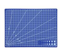 Abaodam Tapis de Découpe Résistant la Déformation Grille de Mesure Claire Antidérapant en Pp A4 Double Face pour Artisanat et Découpage