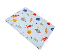 Abaodam Tapis De Jeu Pour Bébés 100x130 Cm Tapis D'activité En Coton Confortable Pour Nourrissons Design Coloré Et Stimulant Pour Maison Et Jeux