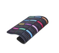 Abaodam Tapis de Souris avec Base en Caoutchouc Antidérapante Calendrier 2026 et Planification Complète des Vacances pour Bureau et Étude