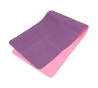 Abaodam Tapis de Yoga Pliable et Antidérapant Coussin Confortable pour Yoga Extérieur Sport et Pause Détente