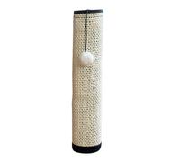 Abaodam Tapis Griffoir en Sisal pour Chat Khaki, Accessoire Créatif pour Satisfaire Instinct à Gratter, Protection pour Canapé et Tapis