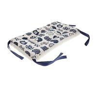 Abaodam Tapis pour Animaux De Compagnie Double Face en Peluche Épaisse Et Chaude, Coussin pour Chat Et Chien, Taille 40x22 Cm, Coloris Blanc Et Bleu, pour Nid Douillet Intérieur