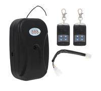 Abaodam Télécommande Ouvre-porte de Garage 433mhz 4 Boutons, Structure Simple en Abs Électronique, Réponse Rapide Bouton, Ensemble Pratique pour Contrôle à Distance