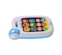 Abaodam Téléphone Éducatif Léger Portable pour Tout-Petits Apprentissage Précoce de Arabe avec Chansons Sons Naturels et Versets Coraniques Cadeau Éveil Culturel