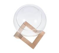 Abaodam Terrarium avec Support Vase Transparent pour Plantes et Hydroponiques Décoration de Bureau et Maison de Diamètre