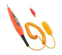 Abaodam Testeur de Circuit Électrique Automobile Numérique avec Écran LCD Stylo Testeur Multifonction Portable Détction Précise des Courts-Circuits et Batterie pour Diagnostic Voiture