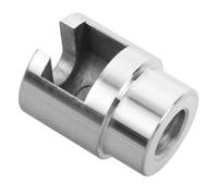 Abaodam Tête de Débosselage en Alliage D'aluminium, Outil de Réparation Carrosserie Automobile, Kit Extracteur Bosses Voiture, Compatible Multi-modèles, Utilisation Facile pour