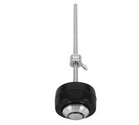 Abaodam Tête de Marteau pour Pédale de Grosse Caisse Noire Boule Ronde en Caoutchouc, Tige Métallique Sécurisée, Accessoire de Batterie pour Batteur Professionnel