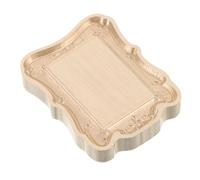 Abaodam Tête de Tampon en Relief Vintage en Cuivre Or Bordure Irrégulière pour Impressions Nettes et Utilisation Polyvalente sur Cartes de Vœux et Invitations de Mariage