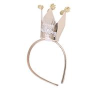 Abaodam -tête En Plastique Pour Fille Chapeau D'anniversaire Bandeau Exquis Décoration De Cheveux Pour Fête D'enfants Bandeau « C'est Mon Anniversaire » Style Aléatoire
