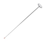 Abaodam Thermomètre Compost Acier Inoxydable Longue Portée Précision C Outil Température Sol Jardinage