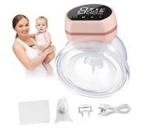 Abaodam Tire Lait Électrique Portable Sans Fil Machine à Traire pour Allaitement Conception Wearable Silencieuse et Facile à Nettoyer Évite Fuites pour Déplacement