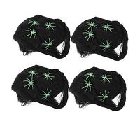 Abaodam Toile Araignée Halloween Décorations Araignées Ornements Halloween Jouets Accessoires De Fête