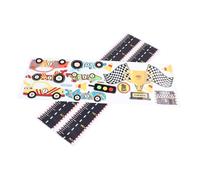 Abaodam Toise Autocollante Pour Enfants Autocollant Mural Motif Voiture Tableau De Croissance Pour Bébé Décoration Amovible Pour D'enfant