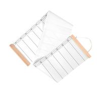 Abaodam Toise de Croissance à Suspendre Toise Murale Amovible Règle de Mesure de Simple