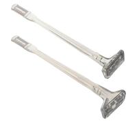 Abaodam Tondeuse à Poils de Nez Manuelle Double Tête 2pcs, Outil de Coupe Multi-fonction Portable en Acier Inoxydable et Pc, pour Hommes et Femmes à Usage Voyage et Domicile