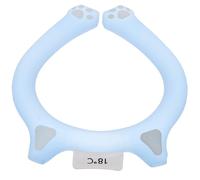 Abaodam Tour De Cou Rafraîchissant D’été Bleu 18°c, Poche De Glace Rechargeable, Tube Refroidissant Ergonomique Pour Soulager La Nuque, Usage Quotidien, Prévention Coup De Chaleur, Unisexe