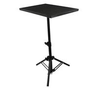 Abaodam Trépied 1/4 Pouce Pliable en Métal et Abs pour Projecteur Plateau pour Pied de Micro Support Stable pour Ordinateur Portable et Tablette, pour Home Theater