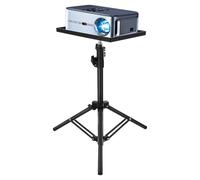 Abaodam Trépied pour Projecteur - Trépied Pliable pour Ordinateur Portable Hauteur Réglable pour Supports DJ Équipement De Montage Films Bureau Maison