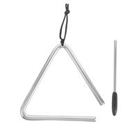 Abaodam Triangle Musical Percussion avec Baguette pour Garçon Fille Instrument Éducatif Robuste pour Éveil Musical et Pratique à Adapté à Lécole et Initiation Au Rythme