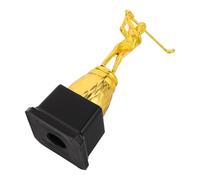 Abaodam Trophée de Billard en Plastique Doré Grand Format Récompense pour Tournoi de Billard et Snooker Coupe de Compétition pour Joueurs Prix de Fête Léger et Portable Réutilisable