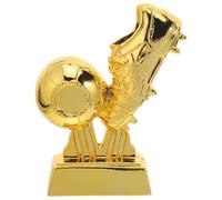 Abaodam Trophée de Football Doré 10 X 4 X 15 Cm, Modèle Miniature en Résine pour Jeunes, Coupe Récompense du Meilleur Tireur, Trophée du Championnat pour Garçon et Filles, Présent Fan