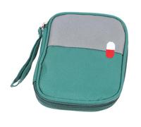 Abaodam Trousse de Secours Portable Compacte Verte Petite Taille, Pochette de Voyage pour Premiers Soins la Maison, Bureau et Activités de Plein Air, Organisateur Pratique pour Rangement