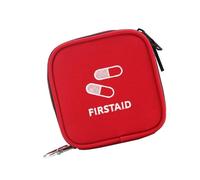 Abaodam Trousse de Secours Portable Vide Oxford Résistant avec Fermeture Éclair Multi-poches pour Voyage Camping Urgence Outdoor