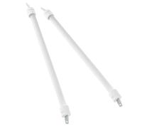 Abaodam Tube de Chauffage Électrique en Quartz Blanc pour Parasol Chauffant Chauffage Rapide et Uniforme Lot de 2 Pièces Compatible