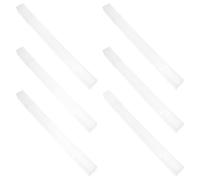 Abaodam Tube de Rangement pour Brochettes Barbecue Transparent 6 Pièces, Porte-brochettes Étanche avec Couvercle, Seau Portable pour Accessoires Camping et Cuisson en Plein Air