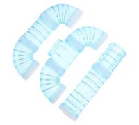 Abaodam Tunnel en Plastique Bleu pour Cage à Hamster - Accessoire de Labyrinthe DIY Renforcé Compatible Hamsters Nains et Gerbilles Extension de Cage pour Enrichir L’Espace de Jeu