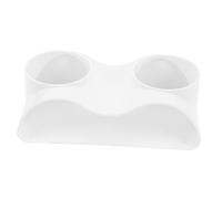 Abaodam Tunnel Souterrain D'aquarium Tunnel Souterrain pour Aquarium Décoration De La Grotte De Poisson Grotte De La Cachette des Poissons Cat Aquarium Fish Tapnel Plastique Blanche