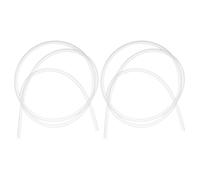 Abaodam Tuyau de Remplacement en Silicone Souple pour Tire-lait Électrique - 2 Pièces - Tube Flexible Compatible, Solide et Facile à Nettoyer, Accessoires pour Pompe D’allaitement