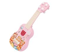 Abaodam Ukulélé pour Garçon et Filles 26 Cm Mini Guitare Éducatif en Plastique Couleur Ours, Instrument Musique Éveil Maternelle, Musical Tout-Petit, Présent Ludique et Décoratif