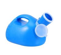 Abaodam Urinoir Portable Homme Grosse Capacité 3000 Ml Bleu Lisse Anti-Déversement Pot à Pisser Ergonomique pour Voyage Usage Nuit Hôpital et Soins à Domicile