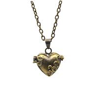 Abaodam Urne pour Chien Petite Conteneur De Cendres Animaux De Compagnie Pendentif Cœur Forme De Stockage