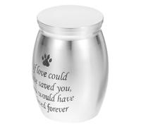 Abaodam Urnes Funéraires pour Animaux De Compagnie Urnes pour Cendres Conteneurs De Crémation Pots Commémoratifs pour Chien Et Chat