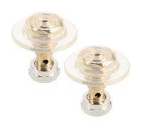 Abaodam Valve de Base pour Gilet de Sauvetage, 2 Pièces, Structure Robuste en TPU, Installation Facile, Dimensions 3,30x3,00x3,00cm, pour Navigation et Voile
