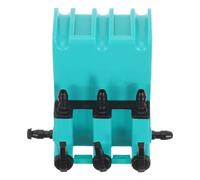 Abaodam Vanne de Régulation du Débit d'air Aquarium 3 Voies en Plastique ABS Verte Clapet Anti-Retour Répartiteur pour Pompe à Air Accessoires Filtres Aquarium Pièce Détachée pour