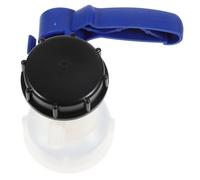 Abaodam Vanne De Réservoir IBC Dn40 pour Tonneau Adaptateur De Réservoir pour Tuyau D'arrosage Accessoires De Cuve IBC Compatible Produits Chimiques Vanne à Bille en Plastique Robuste