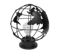 Abaodam Veilleuse Globe Décorative De Bureau Lampe De Table Forme De Globe Creux Lumière De Nuit Ambiante pour Chambre Et Salon Décoration Pratique Et Créative