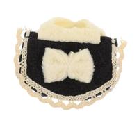 Abaodam Vêtement pour Petit Animal Shirt Respirant et pour Lapin Hamster Cochon Veste Confortable et Douce S Noir Costume Adorable pour Petits Rongeurs